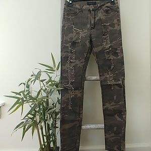 Camo Jeans size 3